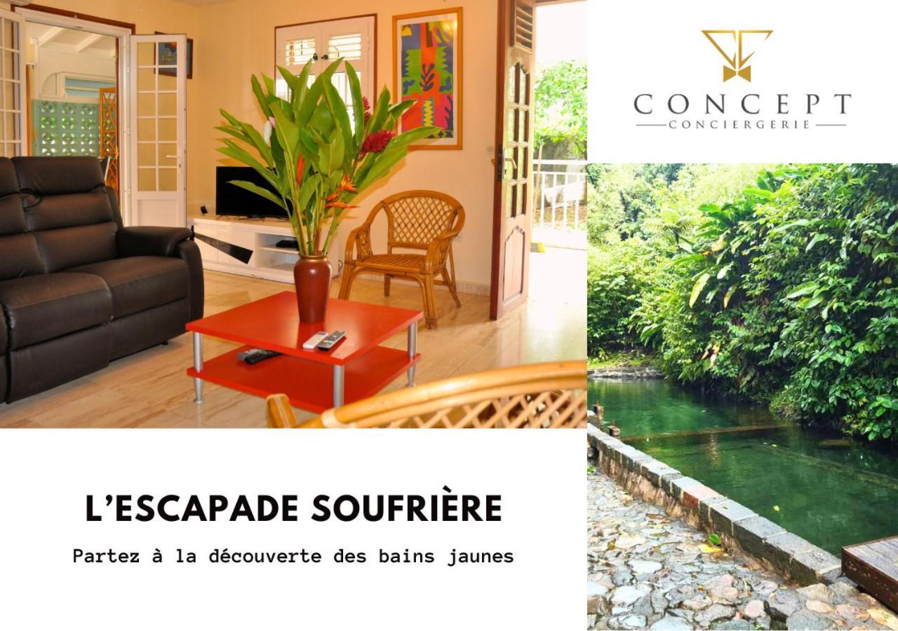 L'Escapade Soufriere Leilighet Saint-Claude Eksteriør bilde